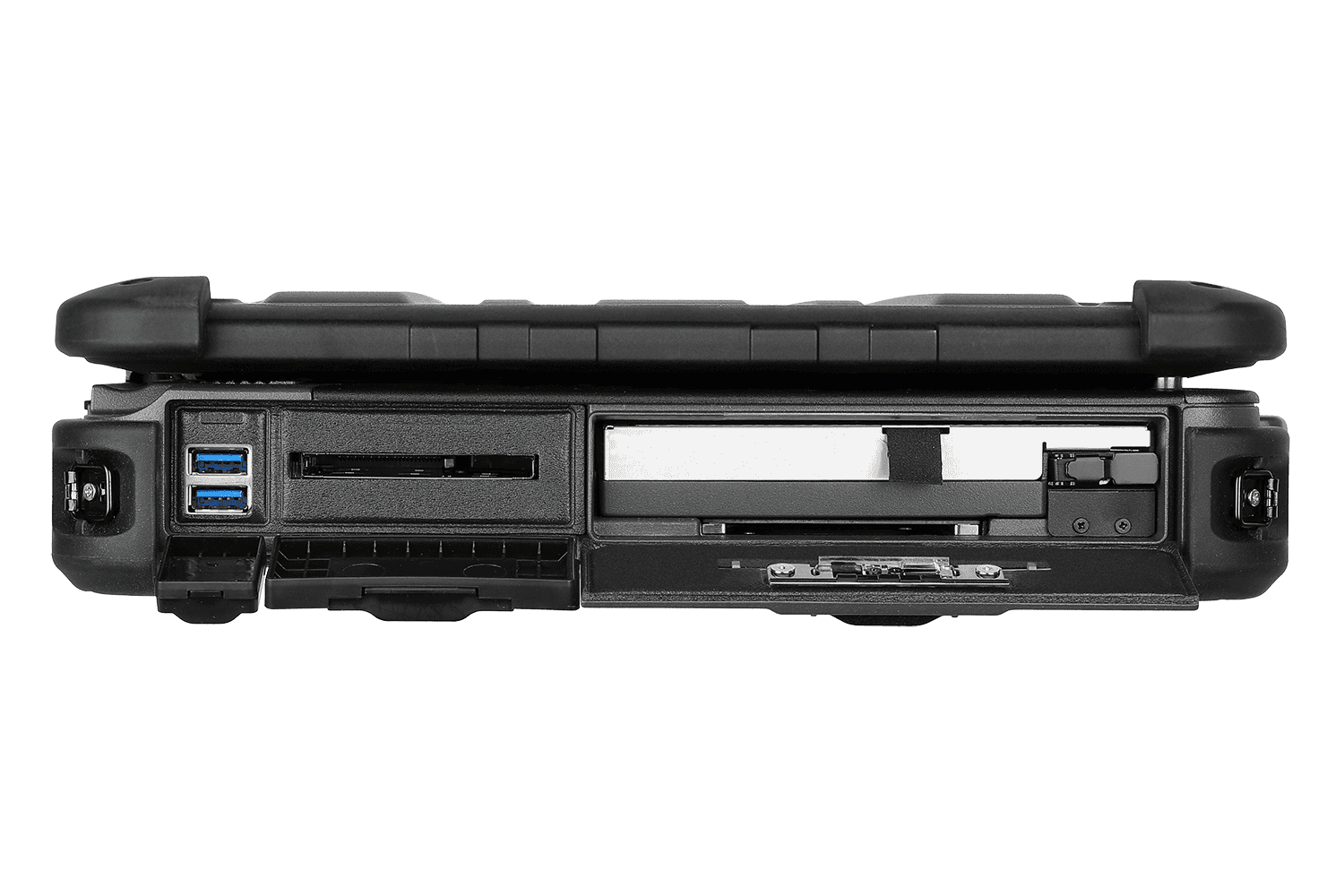 left side view of X500's ports